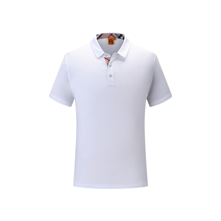 白色翻領(lǐng)Polo衫,白色Polo衫定制,白色Polo衫加工廠